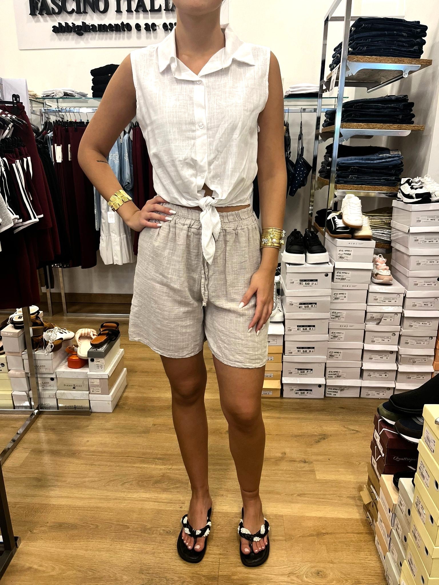 Camicia Lino Cod.1978